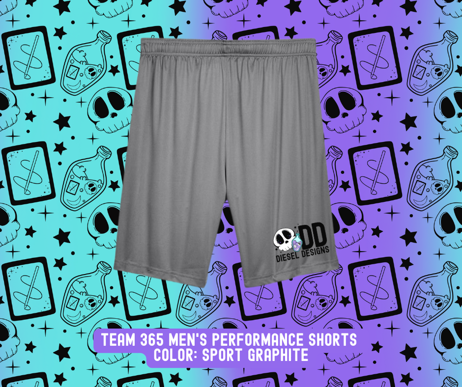 Diesel Designs × Team 365 Men’s Zone Performance Shorts