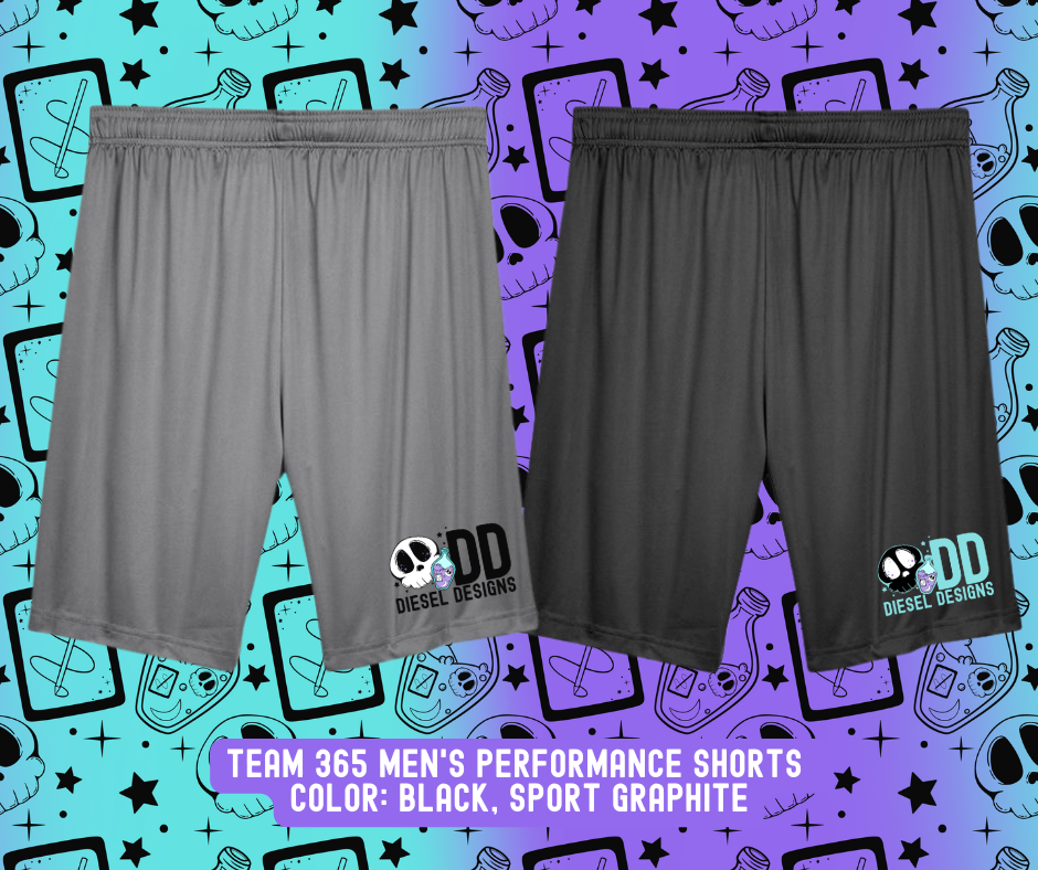 Diesel Designs × Team 365 Men’s Zone Performance Shorts