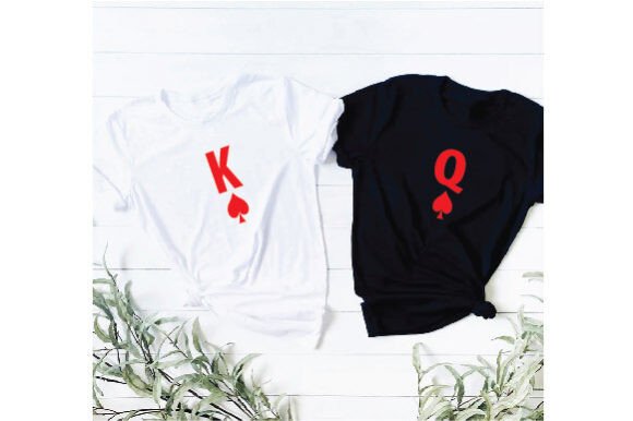 King & Queen Matching Tees