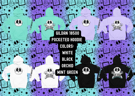 Diesel Designs × Gildan 18500 Hoodie Front & Back Decoration
