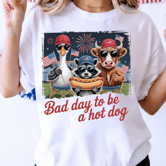 Bad Day to be a Hot Dog Tee