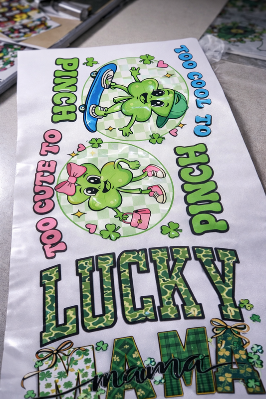 🍀 St. Patrick’s Day Gang Sheet – 2 Youth & 2 Adult Prints Included 🍀