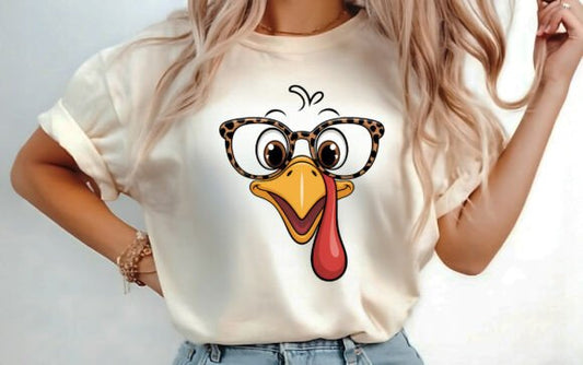Funny Turkey DTF Print