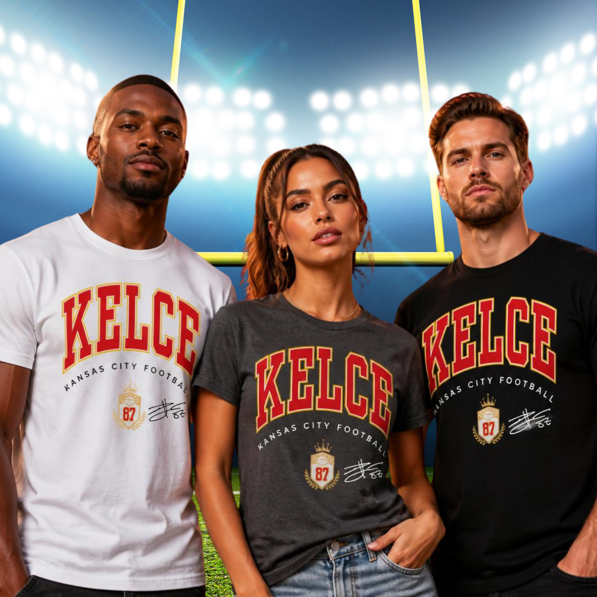 Kelce Football Tee