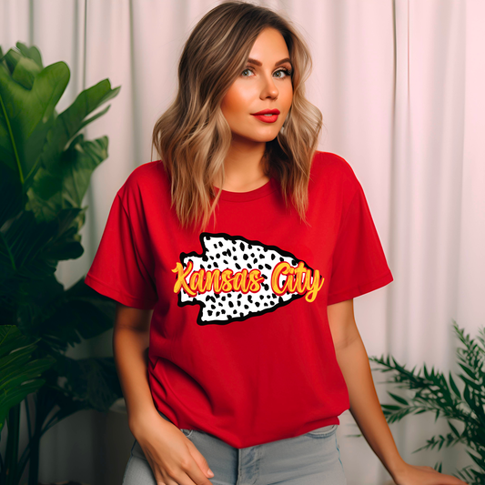 Kansas City Spotted Arrowhead Tee