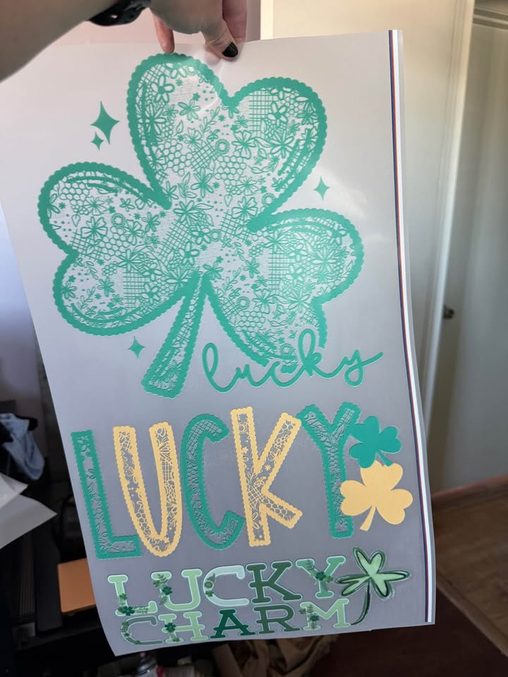 🍀 St. Patrick’s Day Gang Sheet – 3 Adult Prints Included 🍀