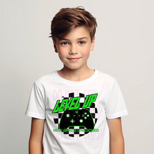 Green Level Up: New Grade Unlocked T-Shirt