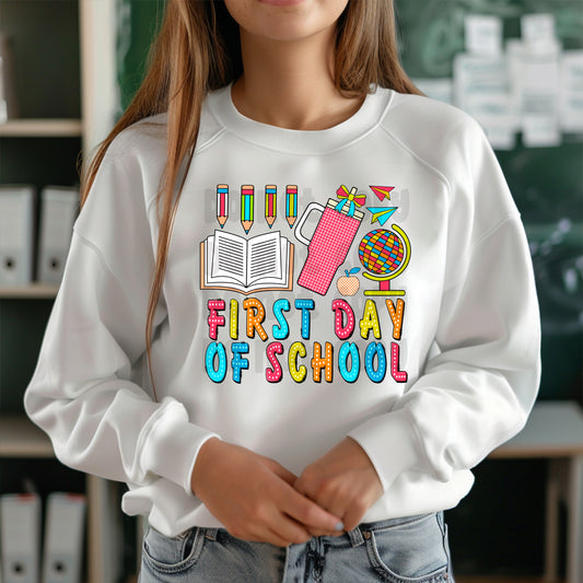 First Day of School T-Shirt – Color Pop Edition