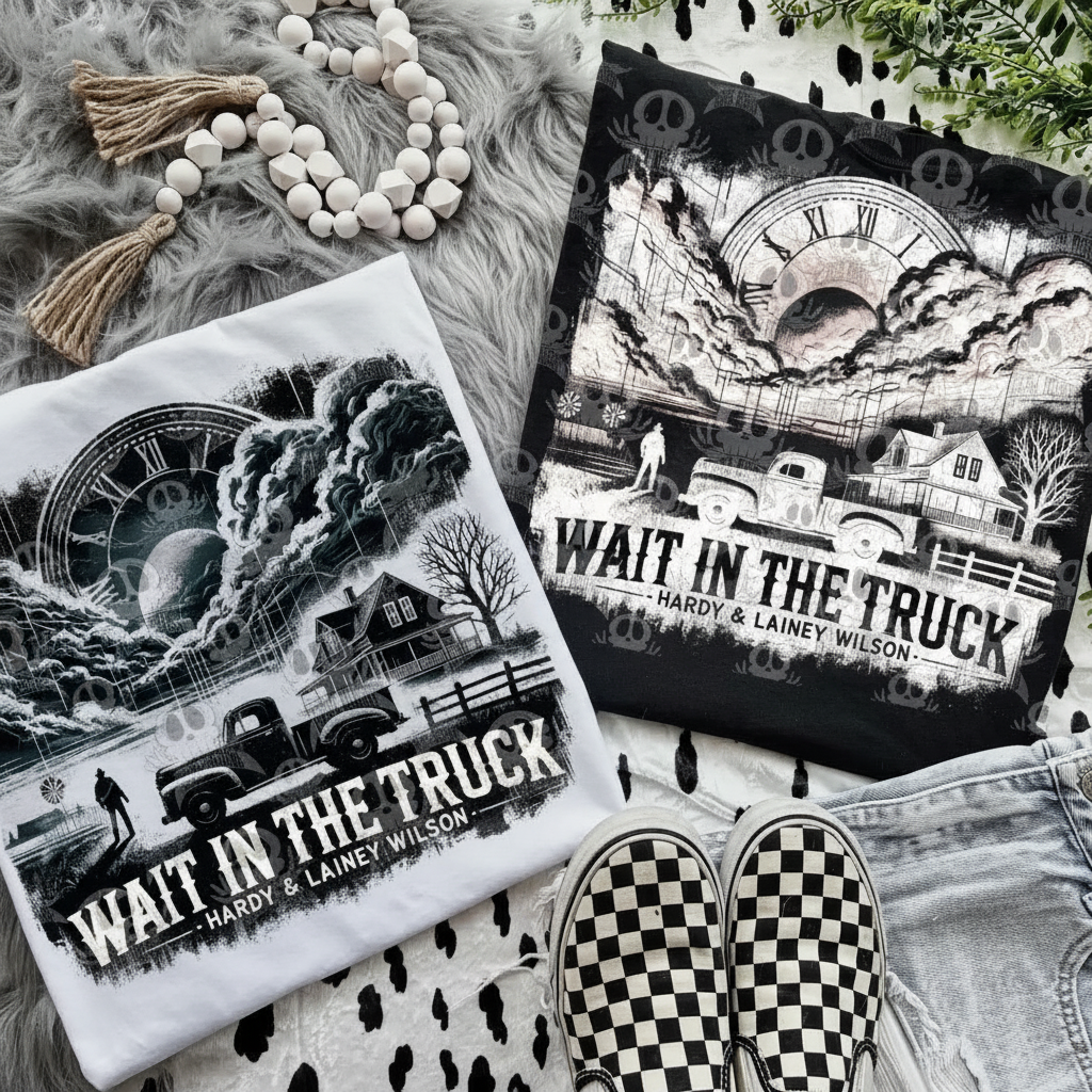 Vintage Truck Sunset Tee